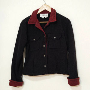 Tasha Polizzi Women’s Vintage Felt Two-Tone Jacket